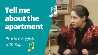 English with Grammar Rap quotTell about the apartmentquot [upl. by Enohpets]