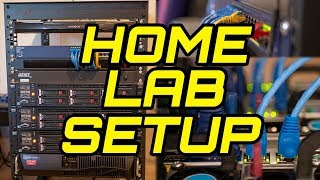 Home lab setup part 2 [upl. by Nanek]