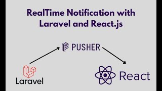 Pusher RealTime Notification using Laravel and Reactjs [upl. by Radbun]