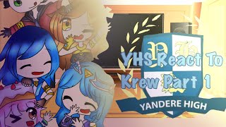 YHS React To Krew ItsFunneh FT Yhs Students 14 ❄️ ✨ [upl. by Nerb236]