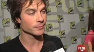 Ian Somerhalder  Comic Con Interview [upl. by Cadel]