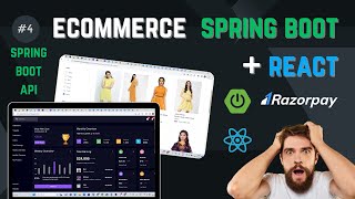 Build A E Commerce Java Full Stack Project With Spring Boot React MySQL Jwt Spring Security 4 [upl. by Cirdor]