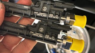 Fuel Injector Replacement EU6 Bmw M5 F10 [upl. by Whittaker]