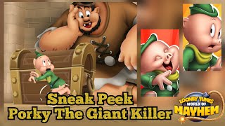 Looney Tunes World of Mayhem Porky Pig The Giant Killer Sneak Peek [upl. by Ranchod]