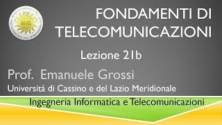 Fondamenti di telecomunicazioni Lezione21b [upl. by Drahsar]