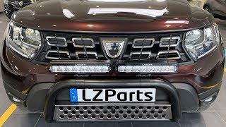 Kleine Nachtfahrt mit Lazer Lamps ST8 Evolution auf Dacia Duster II Painit [upl. by Airelav]