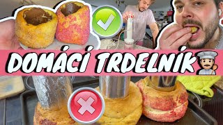 RECEPT NA DOMÁCÍ TRDELNÍK I PŘIŠEL JSEM JAK NA TO🤓 [upl. by Ynohtnael]