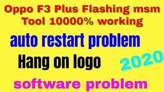 Oppo F3 Plus Flashing msm Tool 10000 working [upl. by Idnarb]