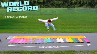 WORLDS LONGEST OLLIE 2023 Official Record [upl. by Aicilaf]