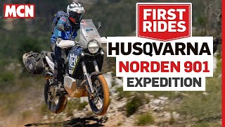 2023 Husqvarna 901 Norden Expedition Indepth review  MCN [upl. by Rondi673]