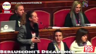 PAOLA  TAVERNA Vs Berlusconiquot Decadance quotRMX  CannymixVideo Mix [upl. by Demha965]