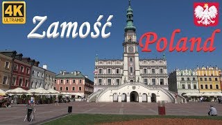 Poland in 4K UHD  Zamosc Old Town [upl. by Marmion]