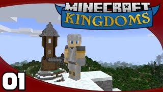 Minecraft SinglePlayer Survival  Ep 1 Welcome to Kingdoms [upl. by Lemak]