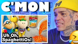 SML Movie Uh Oh SpaghettiOs reaction [upl. by Hackett]