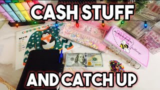 Mini Cash Stuffing  Etsy Shop Update amp Savings Challenges  Budgeting for Xmas amp Cricut Projects [upl. by Sifan]