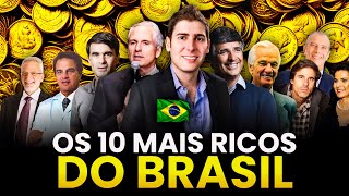 RANKING 10 PESSOAS MAIS RICAS DO BRASIL EM 2024  Lista Forbes 100 Atualizada [upl. by Nelyahs]