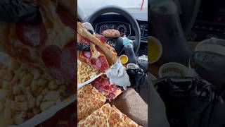 Trying costco menu for the first time 🍕🌭🍪mukbang food asmr [upl. by Klemens378]