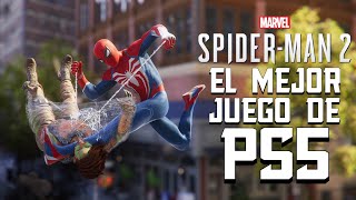 Marvels SpiderMan 2 es el MEJOR JUEGO DE PS5 Review [upl. by Niamrej401]