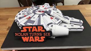 Lego Millennium Falcon 75105 Cake [upl. by Kyle]