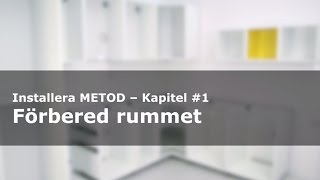 Installera IKEA METOD kök kapitel 1  Förbered rummet [upl. by Jamey719]