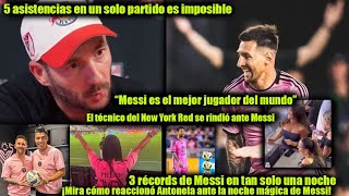 Imposible de creer mira lo que hizo Messi en el partido entre Inter Miami y NY Red Bulls [upl. by Enelam]