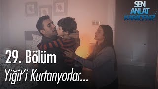 Yiğiti kurtarıyorlar  Sen Anlat Karadeniz 29 Bölüm [upl. by Aziram685]