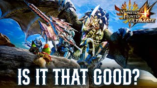 Fifth Fleeter Tries The quotBestquot Monster Hunter Game [upl. by Namilus]