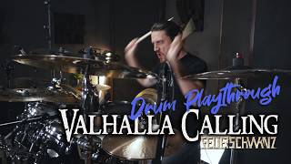 Feuerschwanz  Valhalla Calling  Drum Playthrough [upl. by Ecinaej554]