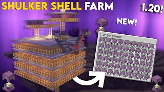 Minecraft Easy Shulker Farm Tutorial  Shulker Shell Farm  750 Per Hour [upl. by Malinde324]