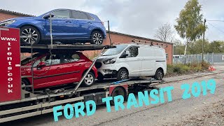 Ford Transit 2019 lekko uszkodzony do kupienia Aukcje samochodów [upl. by Auqinal507]