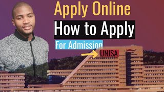 How to apply for admission at UNISA [upl. by Aisek]