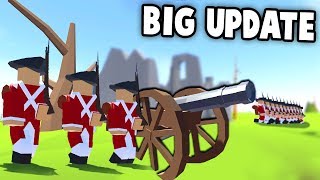 CANNONS amp New Weapons CHARGE Rise of Liberty New Update Gameplay  Revolutionary Ravenfield [upl. by Duncan]