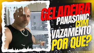 Geladeira Panasonic BT42 com vazamento  qual o problema [upl. by Sikras]