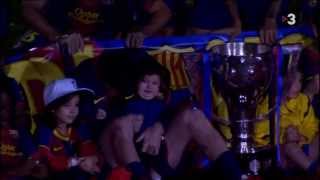 Leo Messi i Thiago Messi  Leo Messi with his son Thiago 1952013 [upl. by Nyrrat]