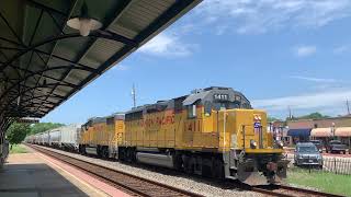 20240528c Union Pacific Mineola Sanderson Farms Local [upl. by Weight128]