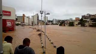 Enchente em Cachoeiro de Itapemirim es [upl. by Drucilla]