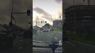 praktijkexamen rijles drivingexam cbr amsterdam [upl. by Ateuqal634]