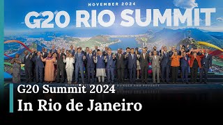 G20 Summit 2024 Highlights Protests Pledges and Global Leaders Unite in Rio DRM News AQ1E [upl. by Einattirb576]