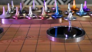 ForeverSpin Spinning Top  Aluminium  UpsideDown Spin Misbehaving [upl. by Kiyoshi]