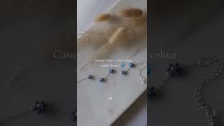 Daisy chain bracelet tutorial reels viralshort beadedjewelry diyjewelry fashion fyp [upl. by Billat]