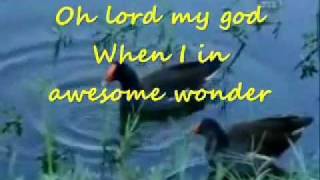 Alan Jackson  How Great Thou Art sing along [upl. by Saunderson]