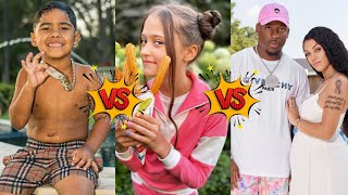 Zakyius The Trench Family Vs Damien Prince Vs Yana Chirkina Lifestyle Comparison [upl. by Mutz942]