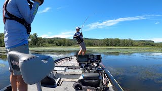 BASSMASTER Elite Series UPPER Mississippi River ReCAP Top TEN Finish PRESENTED By MidwayUSA [upl. by Davina]