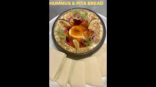 HummusampPita BreadHow To Make HummusRecipeshorts hummus hummuslover hummusrecipe [upl. by Ralston]