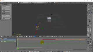 Blender Linear Interpolation of Keyframe Animation [upl. by Dougherty]