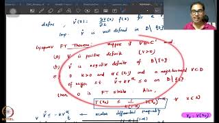 Week 12  Lecture 70  Finite time stability Part 3 [upl. by Nappie]