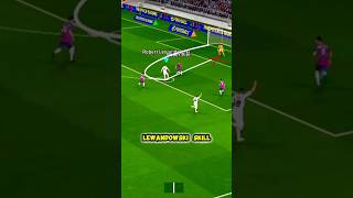 Lewandowski Skill 🇵🇱 ⚡🔥 efootbal efootball2025 lewandowski cr7 messi neymar shorts [upl. by Aliakim]