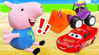 Alles in Ordnung Wir spielen mit Spielzeugautos Lehrreiche Videos für Kinder 2 Folgen am Stück [upl. by Narra933]