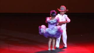 Baile quotPEQUEÑO JOROPOquot Los Niños de Colombia Bailan [upl. by Enrobso]