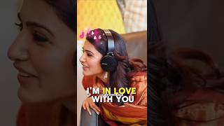 Samantha 🌼 amp Chaitanya 🔥 Headphone Game  Samantha Birthday  Samantha Interview [upl. by Erinna]